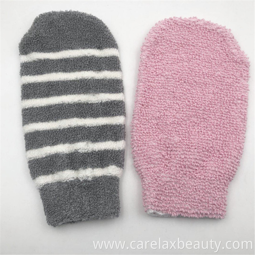 High quality Exfoliating bath mitt